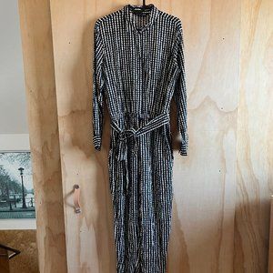 Marimekko x Uniqlo Long Sleeve Romper Size XS Kivet Print